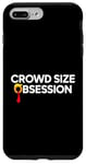 iPhone 7 Plus/8 Plus Fake Crowd Size Obsession Donald Trump Anti Trump Funny Case