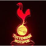 Tottenham Hotspur F.C. USB 3D Anime Nattlampa Atmosfärisk LED Bordlampa Julgåvor för fotbollsälskare Dekorativ lampa för barn