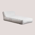 Sklum - Chaise longue gonflable Palawan Gris sable