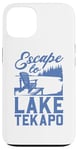 Coque pour iPhone 13 Je m'enfuis vers le lac Tekapo