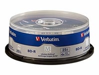 Verbatim M-DISC BD-R 4x 25 GB Blu-ray blanks (4 times, 25 pieces)