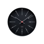 AJ Bankers Wallclock Black - 21 cm