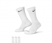 Nike Everyday Plus Cushioned 3-pack White (34-38)