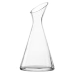 Stölzle Lausitz Carafe à col biais de la collection One For All - Capacité : 1 l - Soufflée à la bouche - Passe au lave-vaisselle - Hauteur : 28,5 cm - Diamètre extérieur : 16 cm - 4120066