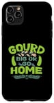 Coque pour iPhone 11 Pro Max Lagenaria Cucurbita Gourde citrouille Big Or Go Home
