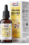 Zein Pharma - Vitamin D3 + K2 Family Drops, 20 ml.