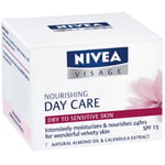 Päivävoide kuivalle ja herkälle iholle NIVEA DAY CARE 50 ml