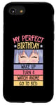 Coque pour iPhone SE (2020) / 7 / 8 My Perfect Birthday Wake Up Turn 4 Montre Anime Go To Bed