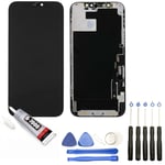 VITRE TACTILE + ECRAN LCD POUR IPHONE 12 PRO BLEU 6.1" + OUTILS + COLLE