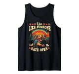 Live Like Someone Left Gate Open Dachshund Dog Pet Owner Tank Top