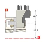 Schneider Electric ComPact LV432481 Kabelklemme 2x 35-240 mm², for NSX 400-630, 3-pakk