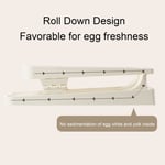 Refrigerator Eggs Dispenser Space Saving Foldable Rolling Fridge Egg Organize UK