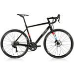 Tifosi Rostra 105 Hydro Mix Disc Road Bike - Black / Medium