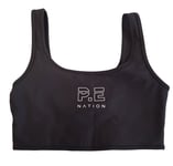 P.E NATION Dynamic Activewear Sports Bra Ladies Black Size S NEW RRP65