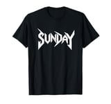 Sunday Rock Anthem, Cool Sunday T-Shirt