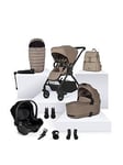 Silver Cross Dune 2 Pram And Pushchair Ultimate Bundle With Dream And Isofix Base