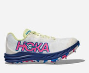 HOKA Crescendo XC Chaussures en White/Blueberry Taille M39 1/3/ W40 | Compétition