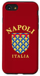 Coque pour iPhone SE (2020) / 7 / 8 Drapeau de l'Empire romain de Naples - Souvenir de l'Italie - Drapeau Napoli