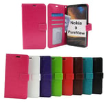 Crazy Horse Wallet Nokia 9 PureView (Hotpink)