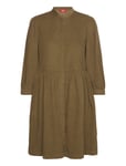 Esprit Casual Women Dresses Light Woven Mini Grön