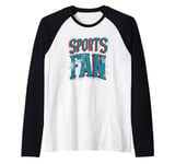 Cool Sports Fan Speech Costume Raglan Baseball Tee