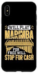 iPhone XS Max Marimbist Percussion Instrument Orchestra Marimba Player Case