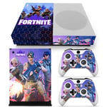 Kit De Autocollants Skin Decal Pour Console De Jeu Xbox One S Corps Complet Fortnite Fortnite, T1tn-Xboxones-1409