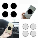 4PCS Metal Adhesive Plate Sticker Replace Magnetic Car Mount Magnet Phone Holder