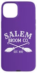 Coque pour iPhone 15 Plus Salem Broom Company Costume de sorcière d'Halloween pour femme