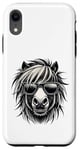 Coque pour iPhone XR Shetland Pony s Funny Shetland avec attitude