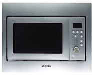 Stoves 444411405 25L 900W Stainless Steel Built in Microwave with Grill