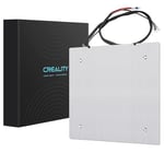 Creality Officiel Lit Chauffant Plaque de lit chaud Plate-forme en aluminium DC 24V, 235x235mm, Kit de remplacement d'accessoires 3D d'origine pour imprimante 3D Ender 3 V3 SE / Ender 3V3 KE