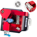 Dual Gear Ender 3 Extruder avec Moteur Pas à Pas Nema 17 Upgrade Kit pour Ender 3 V2, Ender 3 Pro, Ender 3 Neo Series,Ender 5 Serie,CR6 SE,CR10,Voxelab Aquila Imprimante 3D TPU Supported