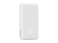 Baseus Powerbank Magnetisk Mini Powerbank Baseus 5000Mah 20W (Hvit)