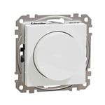 Schneider Exxact LED dimmer 1-370W - vit/antracit (Färg: Vit)