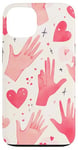 Coque pour iPhone 13 Kpop Finger Heart Gesture - Accessoire de mode coréen tendance