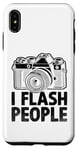 Coque pour iPhone XS Max I Flash Personnes Photographie Photographe