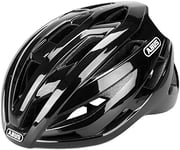 ABUS StormChaser Racing Bike Helmet - Lightweight and Comfortable Bicycle Helmet for Professional Cycling for Women and Men - Black , Size L