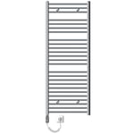 Luxebath - ecd Germany Radiateur Porte Serviettes mural Radiateur Sèche-serviettes coudé 600 x 1500 mm chrome électrique 1200W