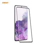 leluckly1 Hard comfortable Shockproof Protective case For Samsung Galaxy S20+ Hat-Prince 0.26mm 9H 3D Full Glue Explosion-proof Full Screen Curved Heat Bending Tempered Glass Film,easy installation