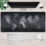 Edge Mousepad Laptop Computer Old World Map Keyboard Mice Mat Mouse Pad Gaming