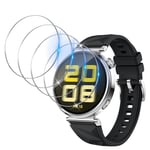 Funrae Protecteur d'écran Compatible avec HUAWEI Watch GT5 GT 5 41mm, 2.5D 9H HD Protecteur d'écran de Protection en Verre trempé Anti-Bulle Anti-Rayures Film de Verre [4 pièces]