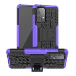 Samsung Galaxy A52      Heavy Duty Case    Purple