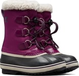 Sorel Kids' Yoot Pac Nylon Boot Wp Wild Iris/Dark Plum, Wild Iris, Dark Plum, 31