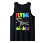 Flying Through 3rd Grade Fighter Jet Back To School Tank Top