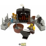 Blacksmith Castle Set | Weapons & Minifigure | Custom kit made with Real LEGO