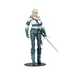 McFarlane Bandai MCF13409 Figurine articulée The Witcher 3 Elder Blood Ciri, 18 cm.