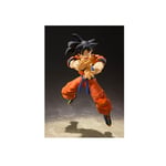 Figurine Dbz - Son Goku Saiyan Raised On Earth Ver Sh Figuarts 14cm