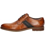 Ville basse Bugatti  Chaussures de ville homme  Ref 62906 Cognac