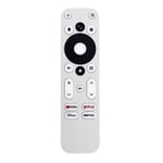 Fjärrkontroll för röststyrning för / KM2 för KM2 för Android TV Box-fjärrkontroll med röststyrning-A1 [kk] White